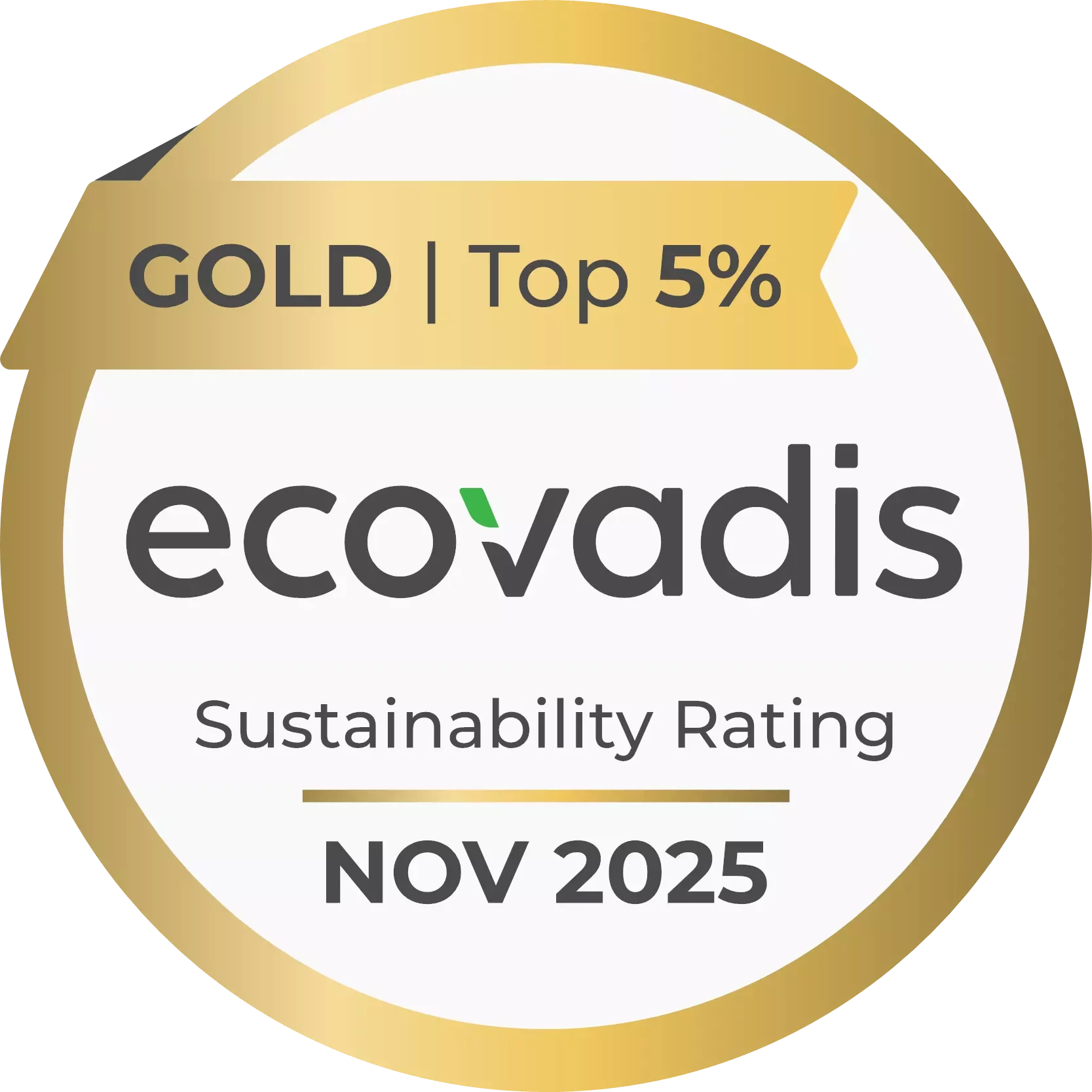 Ecovadis recognition